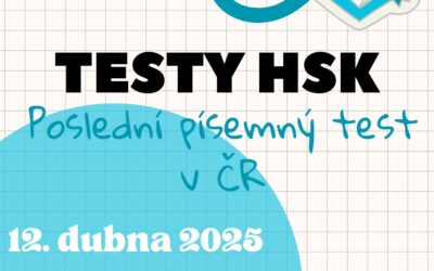Testy HSK – duben 2025